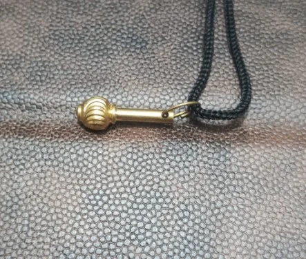 Invoke the divine power of Lord Hanuman with this sacred Evil Eye Removal Hanuman Gada Amulet, a powerful spiritual protector that shields you from negative energies, black magic, and jealousy. The gada (mace) — a symbol of Hanuman’s unshakable strength and victory over evil — works as a divine armor against the evil eye and harmful vibrations. Each Hanuman Gada amulet is ritually energized and blessed by spiritual practitioners to amplify its protective and purifying energy. Carrying or wearing this sacred charm helps you stay fearless, confident, and divinely protected in every situation.